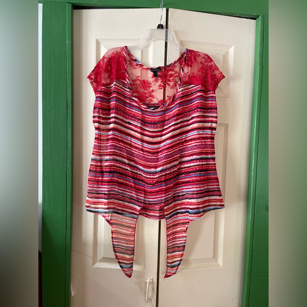 FANG Scarlet Lace Blouse